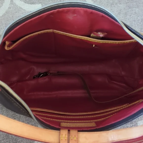 Dooney & Bourke Black and Tan Women's Bag - Picture 6 of 8